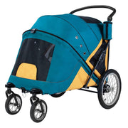 Dog Bike Trailer,Wild Travel Pet Stroller,Portable Bicycle Trailer,Cart Carrier,360°