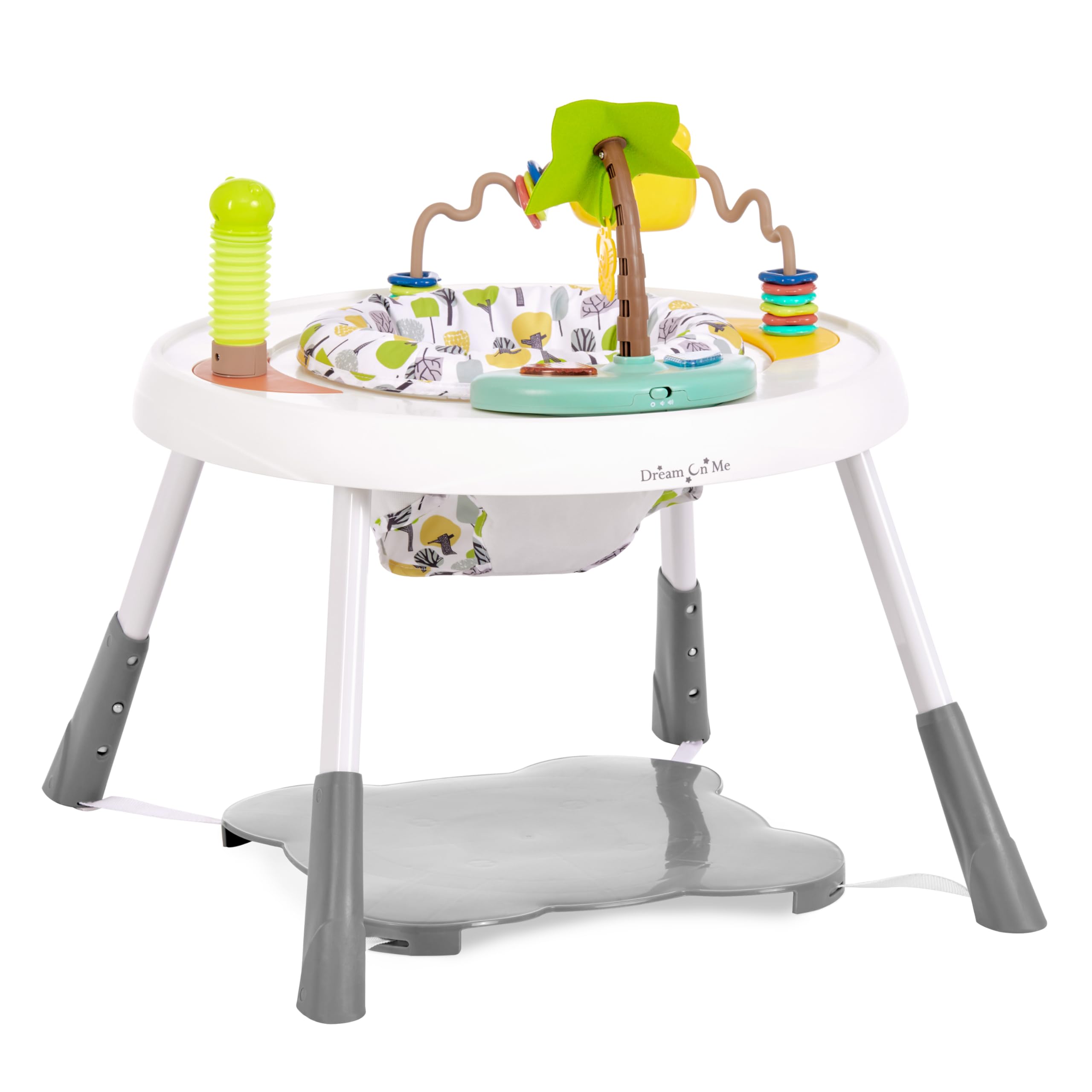 Curio Sit N Seek Baby Activity Center in Lime, 2 in 1 Activity Center and Play Table