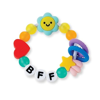 Friendship Baby Teethers, Soft Silicone Teething Toys, Sensory Textures, Easy to Grip