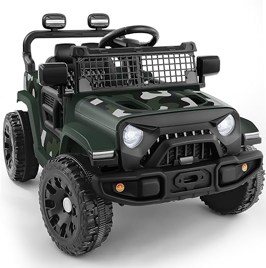 Ride On Car, Bluetooth Ride on Toys for Toddlers, 12V Kids Battery Powered Vehicles