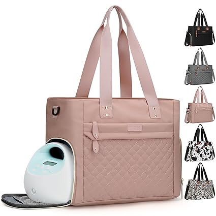 Bag Tote for Working Mom, Large Travel Diaper Tote for Mom