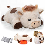 Weighted Stuffed Animals with Microwavable Heating Pad - 5lb or 2.13lb Adjustable