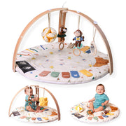 Baby Play Gym Baby Play Mat for Babies 0-6 0-12 Months Baby Tummy Time Play Mat Infant