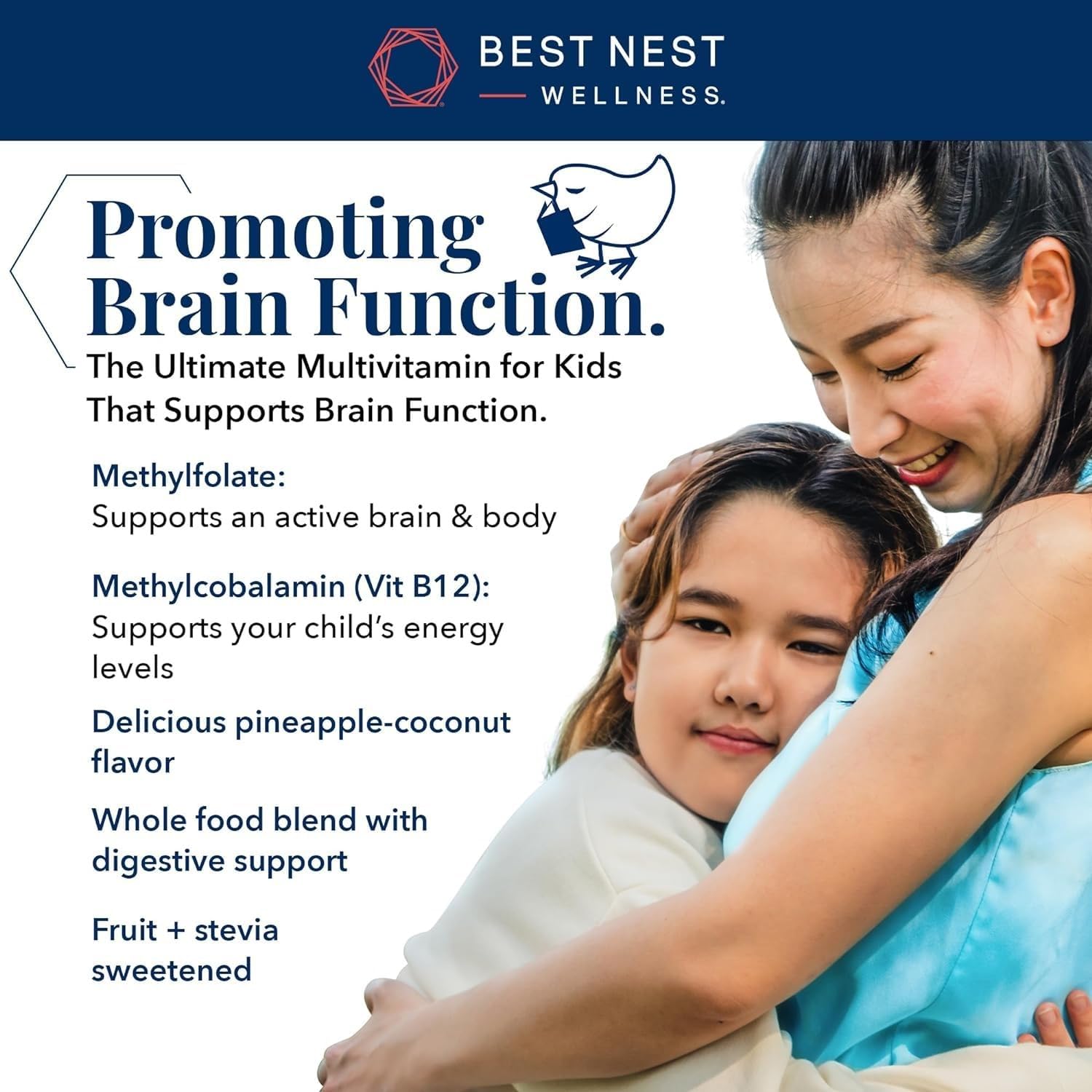 Kids Multi Plus - Brain Health Support Supplement for Kids - Liquid Multivitamin