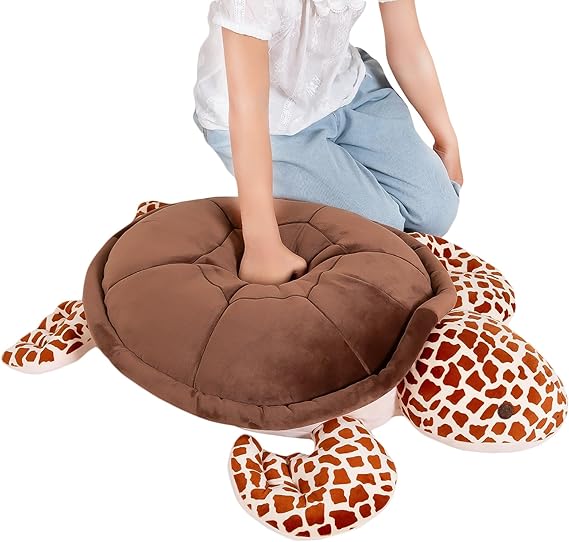 28 inch Big Green Sea Turtle Stuffed Animals Giant Soft Plush Toys