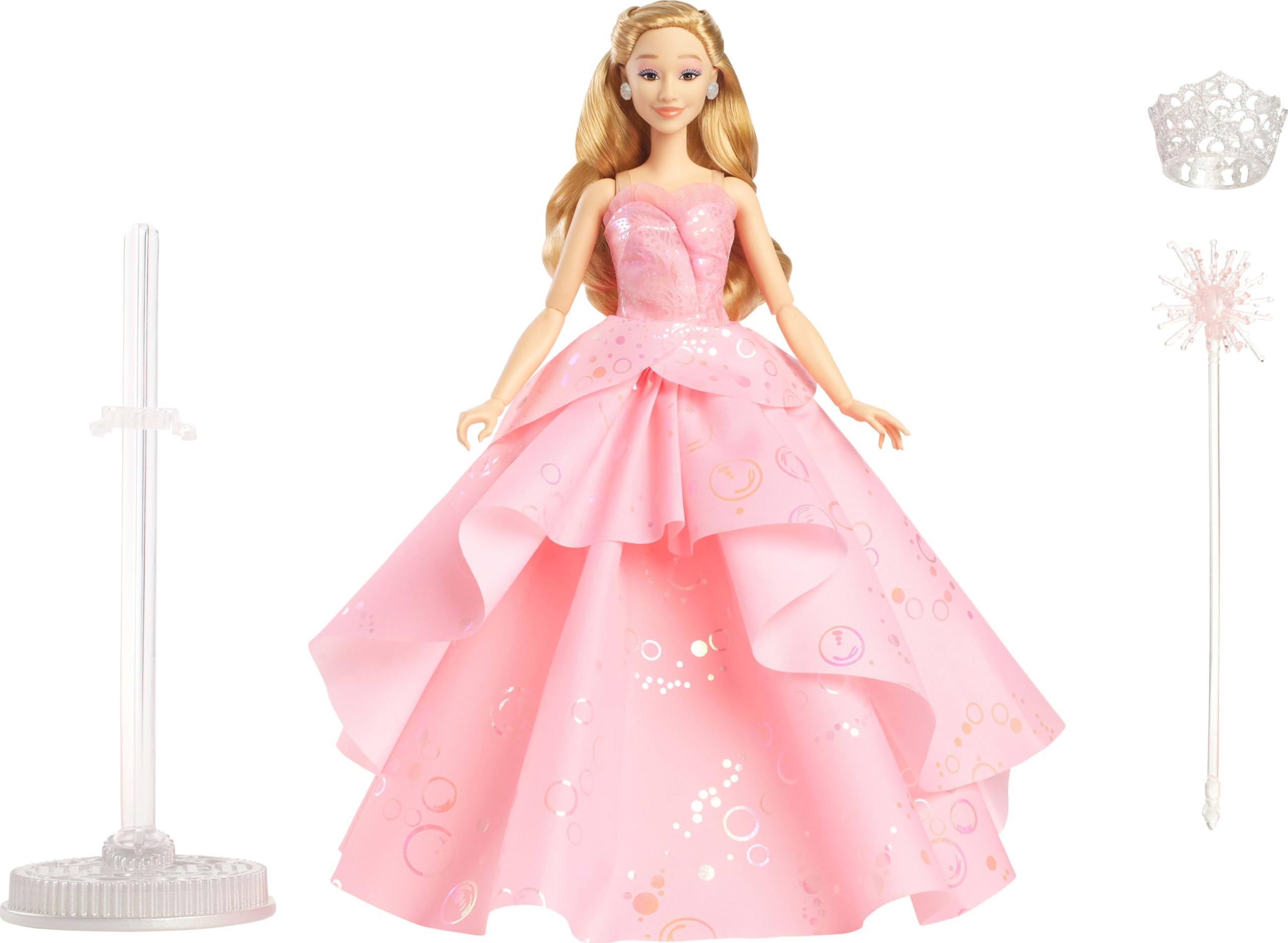 Universal Wicked Deluxe Glinda Fashion Doll & Accessories Including Crown & Scepter
