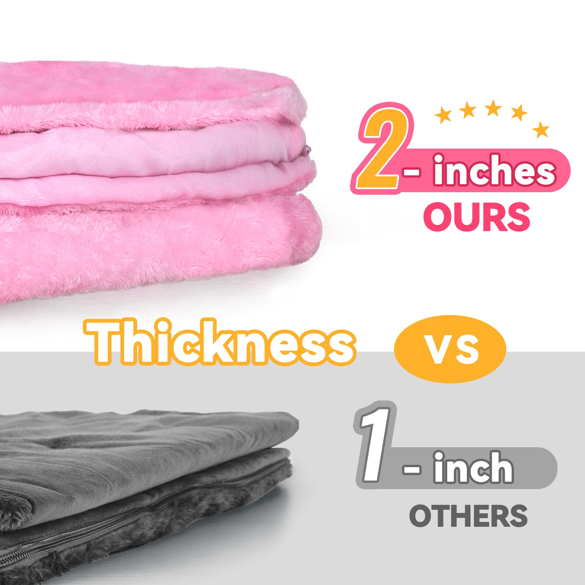 Kids Unicorn Sleeping Bag Nap Mat with Pillow