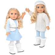18 Inch Girl Doll with Clothes Set in Gift Box, Fashion Princess Doll