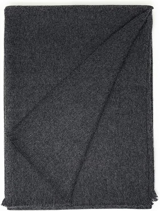 Liam Baby Alpaca Throw Blanket | 4-Season | 100% Baby Alpaca Wool