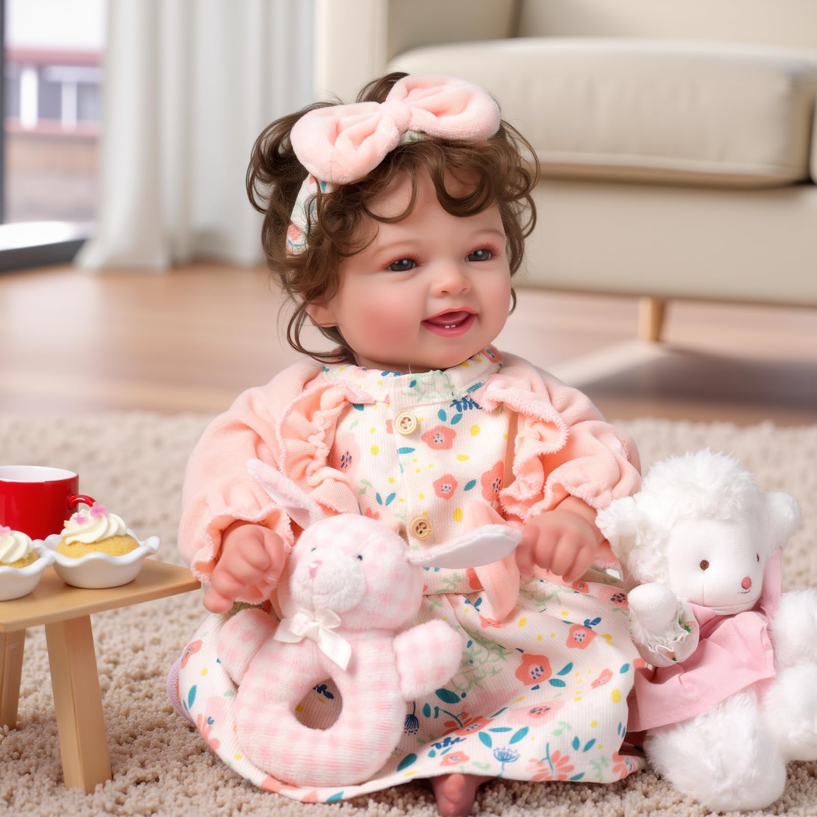 BABESIDE Lifelike Reborn Baby Dolls, 17 Inches Lovely Realistic-Newborn Baby Dolls