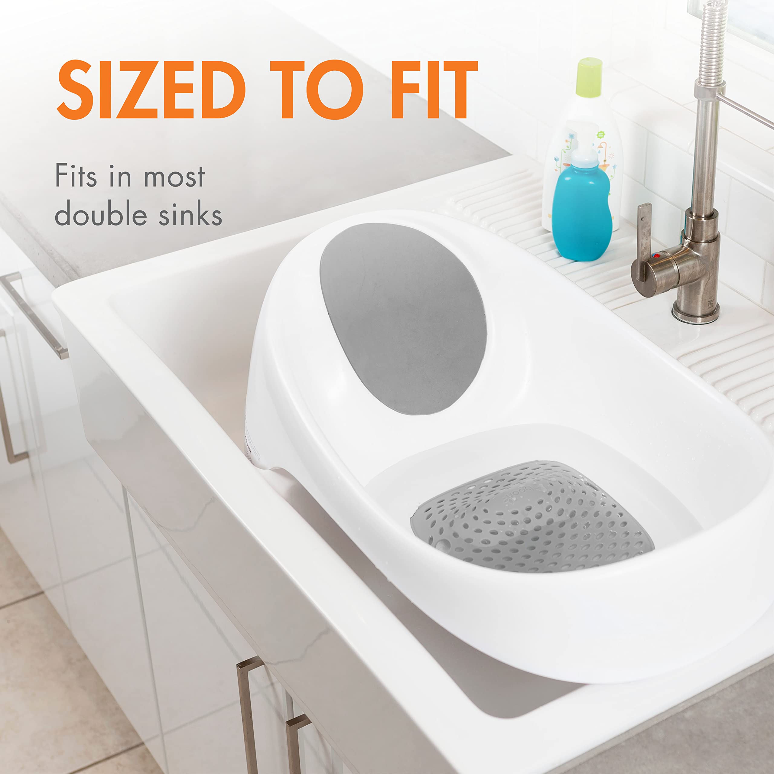 3-Stage Baby Bathtub with Adjustable Support