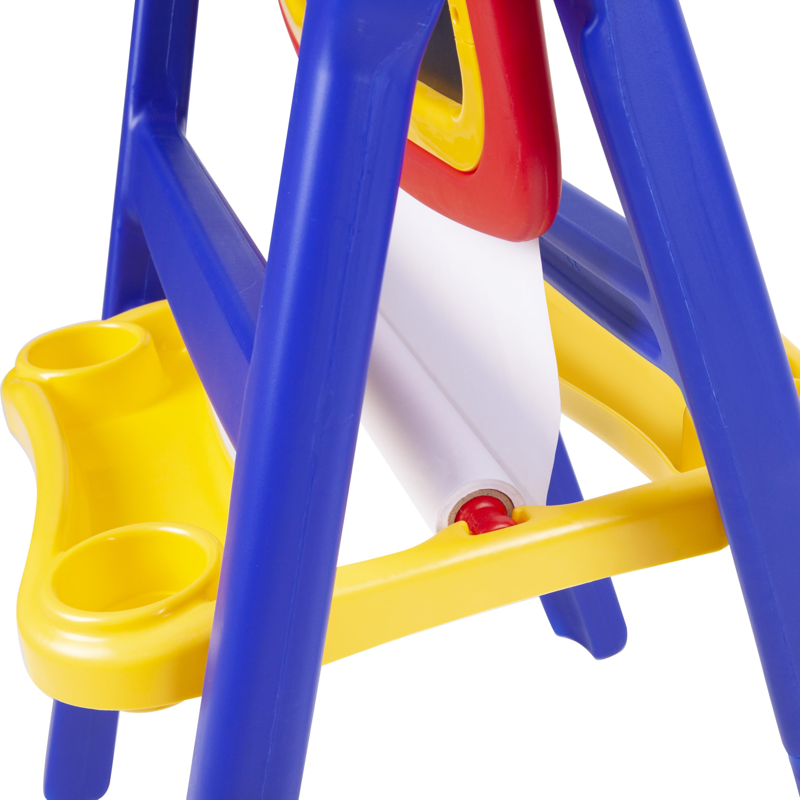 2-Sided Kids Easel with Magnetic Whiteboard & Chalkboard