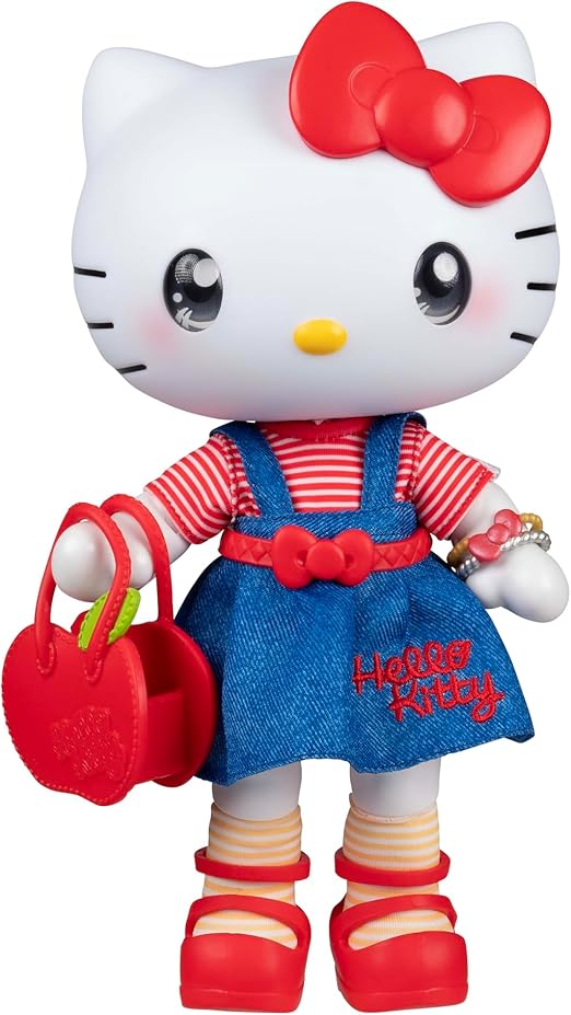 and Friends Premier 8-Inch Articulated Figure - Classic Hello Kitty® Series 1 Poseable Doll