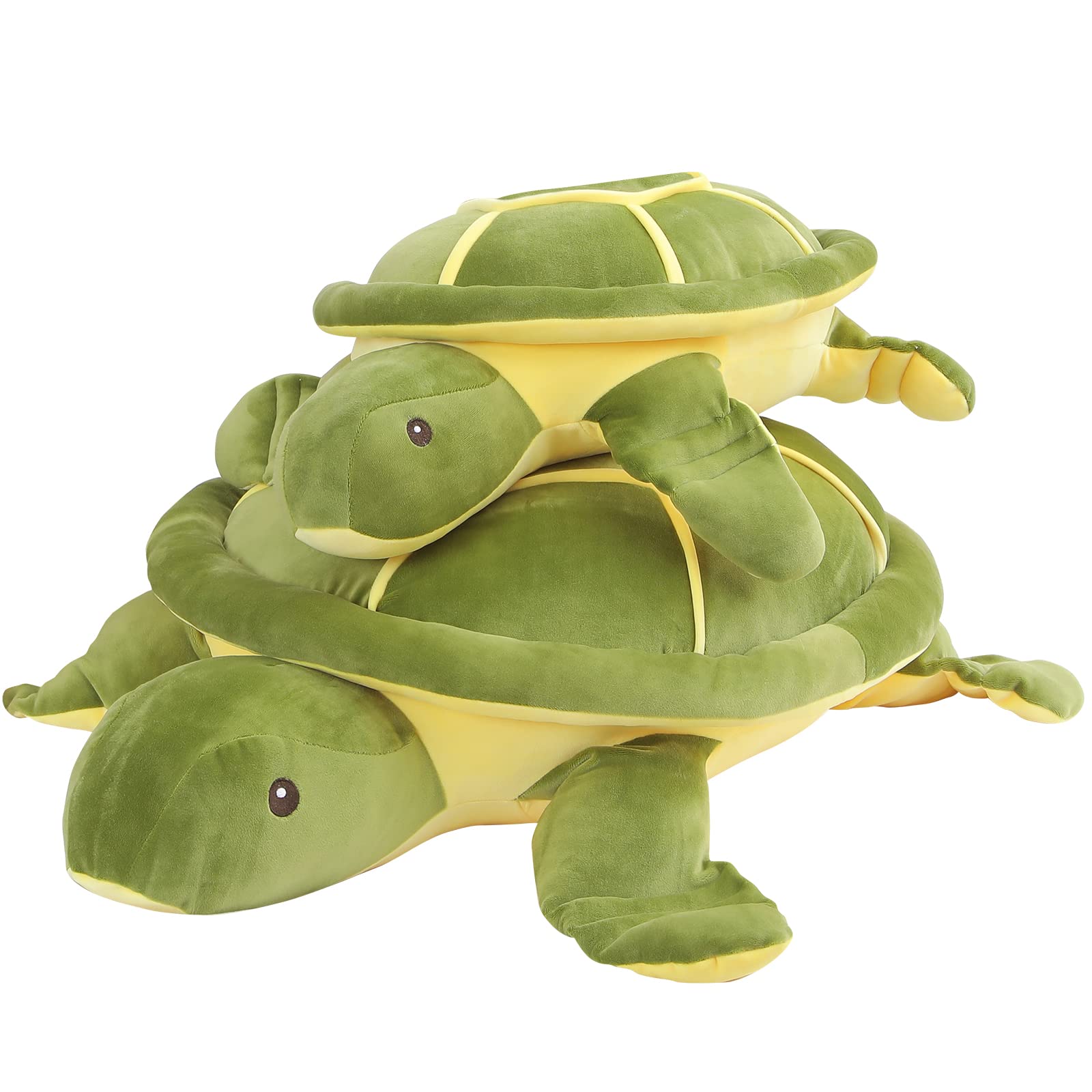 28 inch Big Green Sea Turtle Stuffed Animals Giant Soft Plush Toys