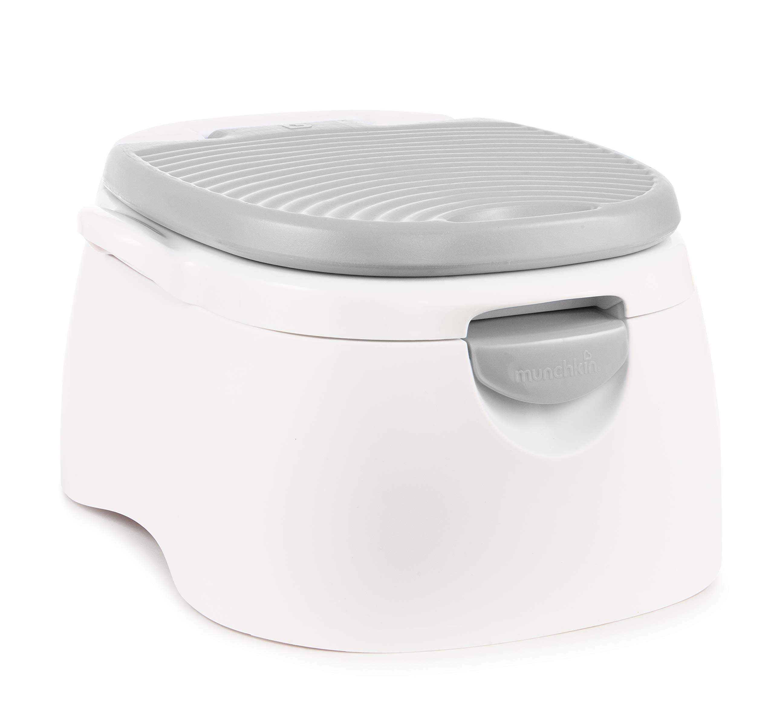 Hammer Multi-Stage 3-in-1 Potty Seat, (Potty Chair, Trainer Ring and Step Stool), Grey