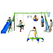 Fitness Reality Kids Sports Outdoor 8 Station Playground Set