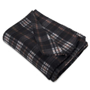 24 Pack Bulk Plaid Sherpa Fleece Throw Blankets 50 x 60 for Wedding Guests