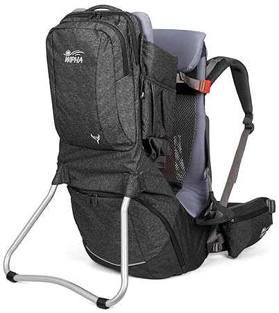 Baby Backpack Carrier, Upgraded Carrying System Baby Hiking Backpack Carrier
