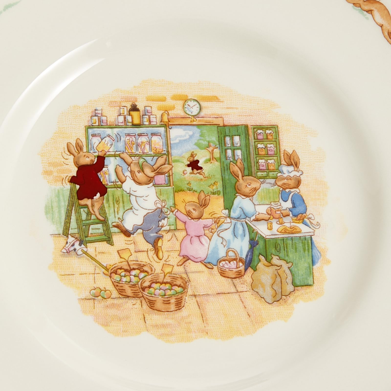 Bunnykins 3-Piece Childrens Set (Bowl, Plate & One Handled Mug)