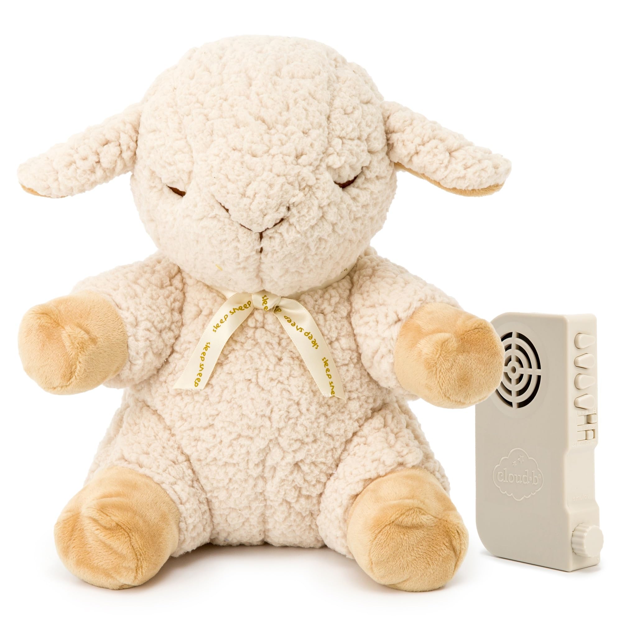 Sound Machine with White Noise Soothing Sounds | Cuddly Stuffed Animal