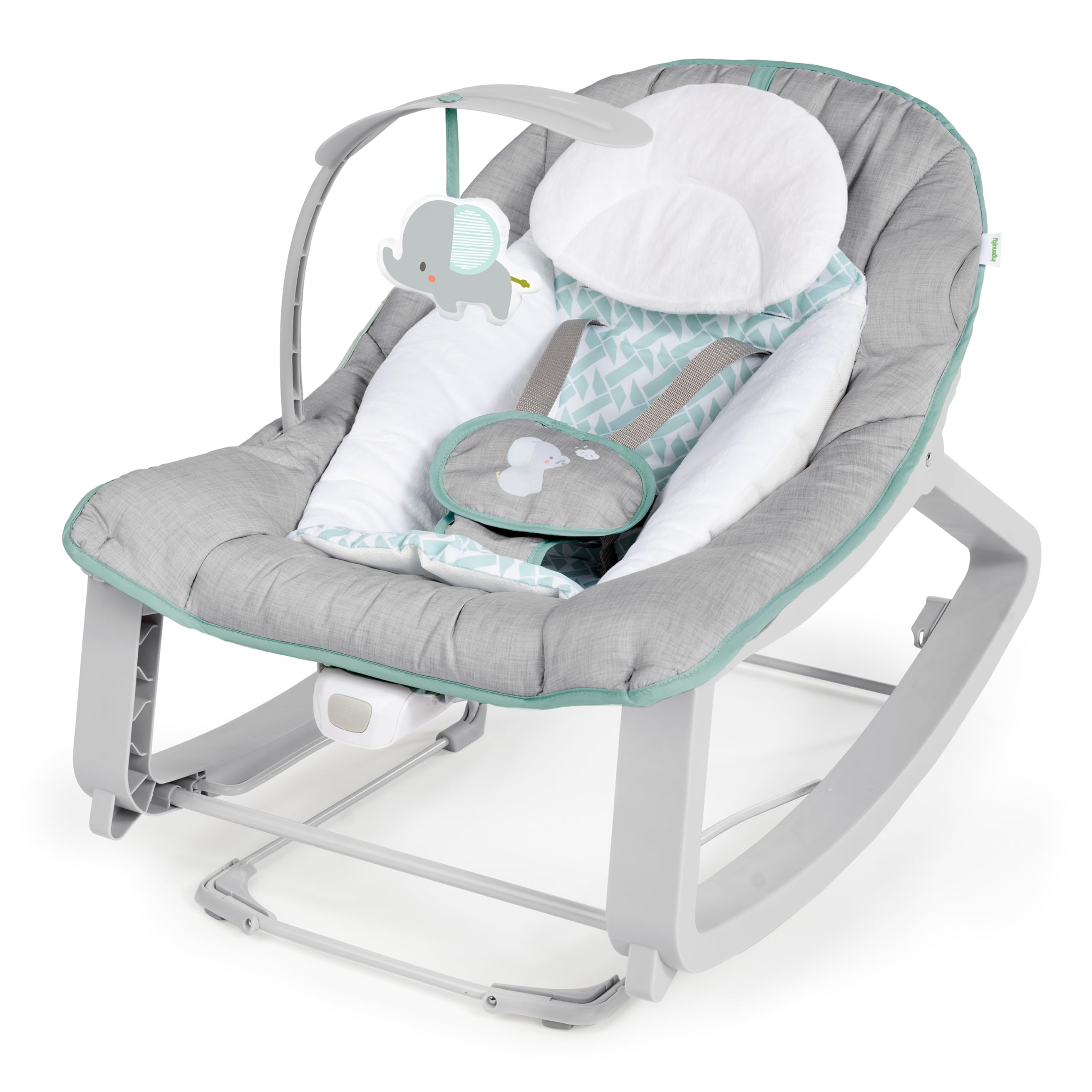 3-in-1 Vibrating Baby Bouncer Seat & Infant to Toddler Rocker