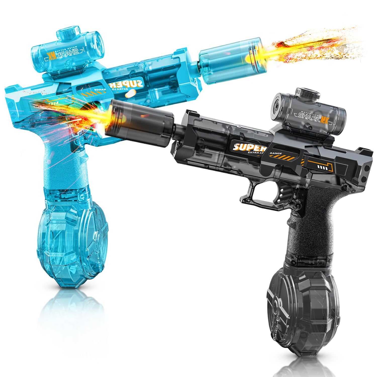 Water Gun for Adults Kids,Full Automatic Electric Squirt Gun 28-32 FT