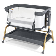 1 Baby Bassinet, Bedside Bassinet for Baby, Rocking Bassinet