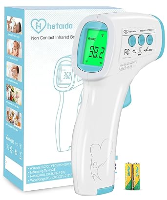 Thermometer for Adults and Kids, No Touch Forehead Thermometer for Baby