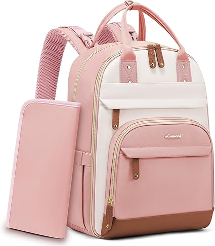 Diaper Bag Backpack, Baby Bag with Changing Pad