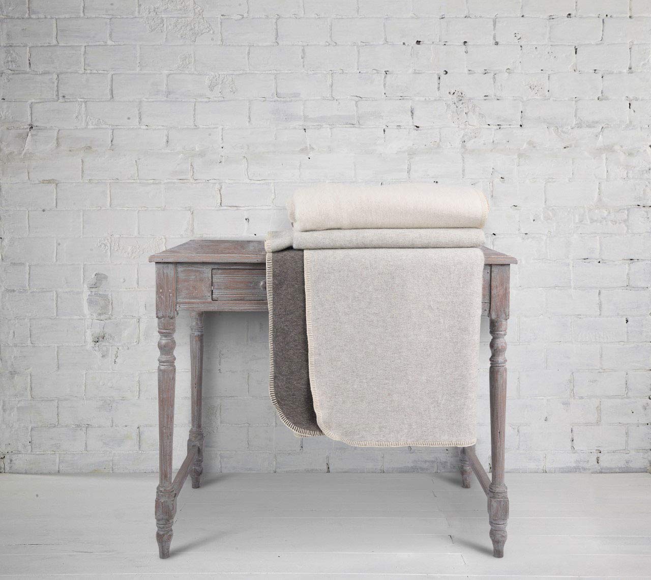 Baby Alpaca Wool Blanket Twin Size
