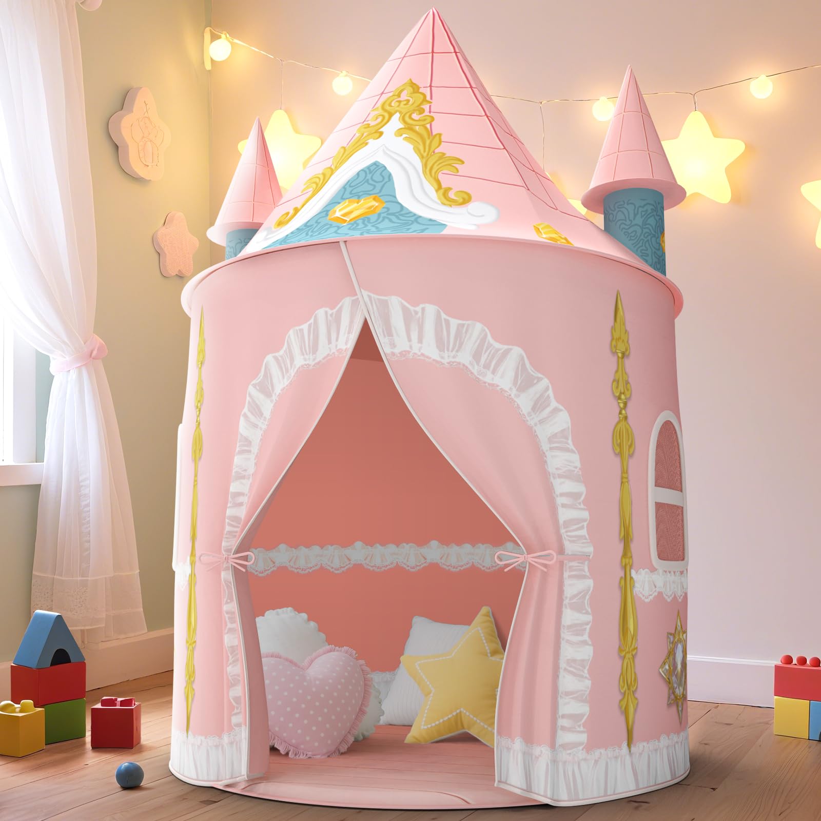 Play Tent for Girls Toddler Indoor Princess Tents for Kids Ages