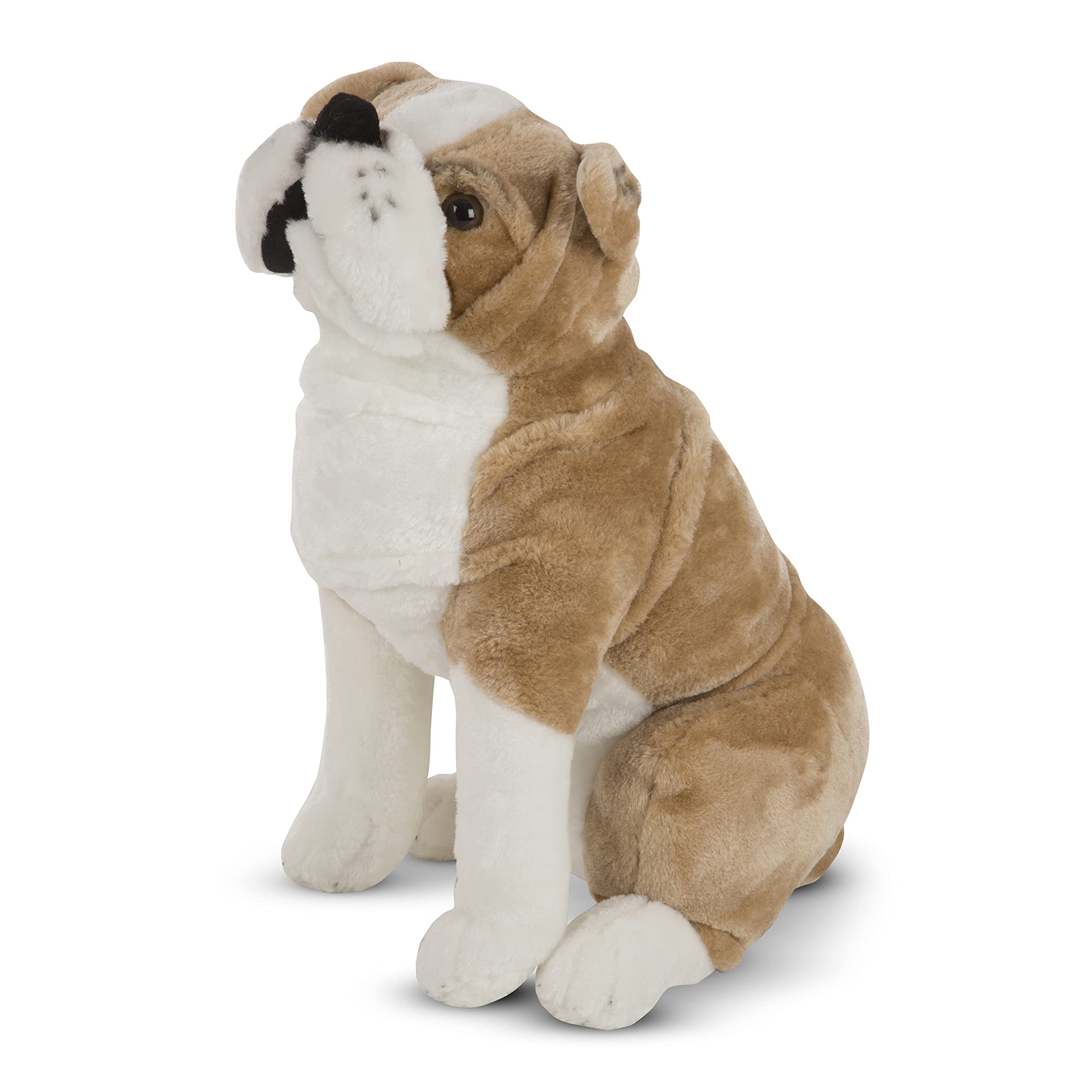 Giant English Bulldog - Lifelike Stuffed Animal (Nearly 2 feet Tall)