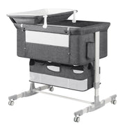Baby Bassinet Bedside Sleeper with Diaper Changing Station