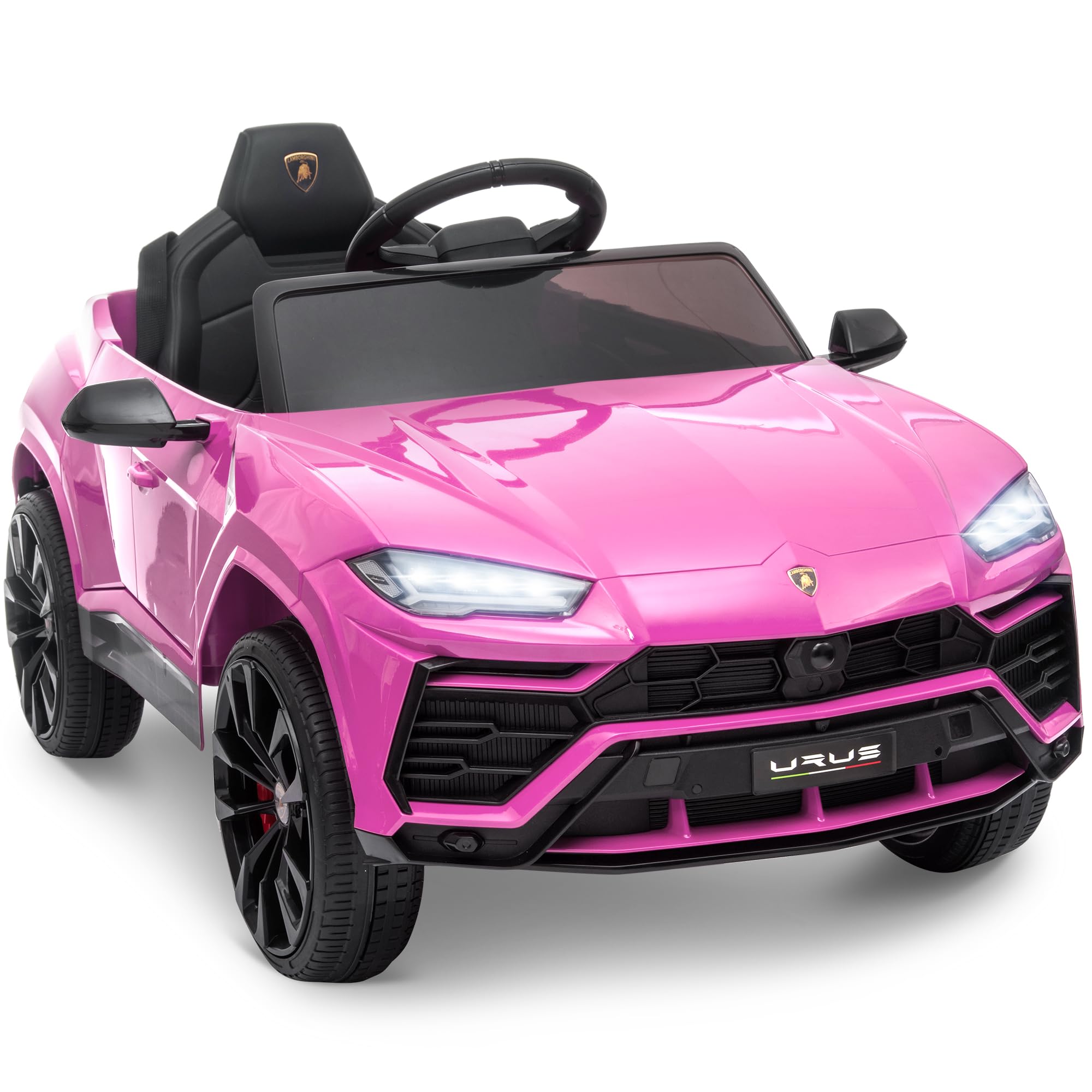 12V Licensed Lamborghini Urus Ride On Car, Electric SUV Car Power Wheel Toy