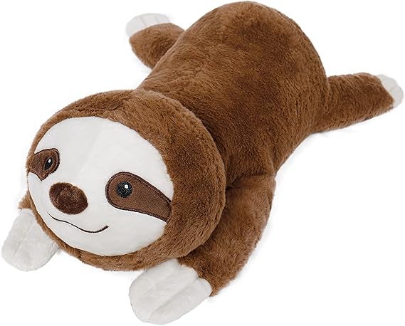 5lbs Weighted Stuffed Animals, 24in Big Sloth Plush Weighted Stuffed Animal