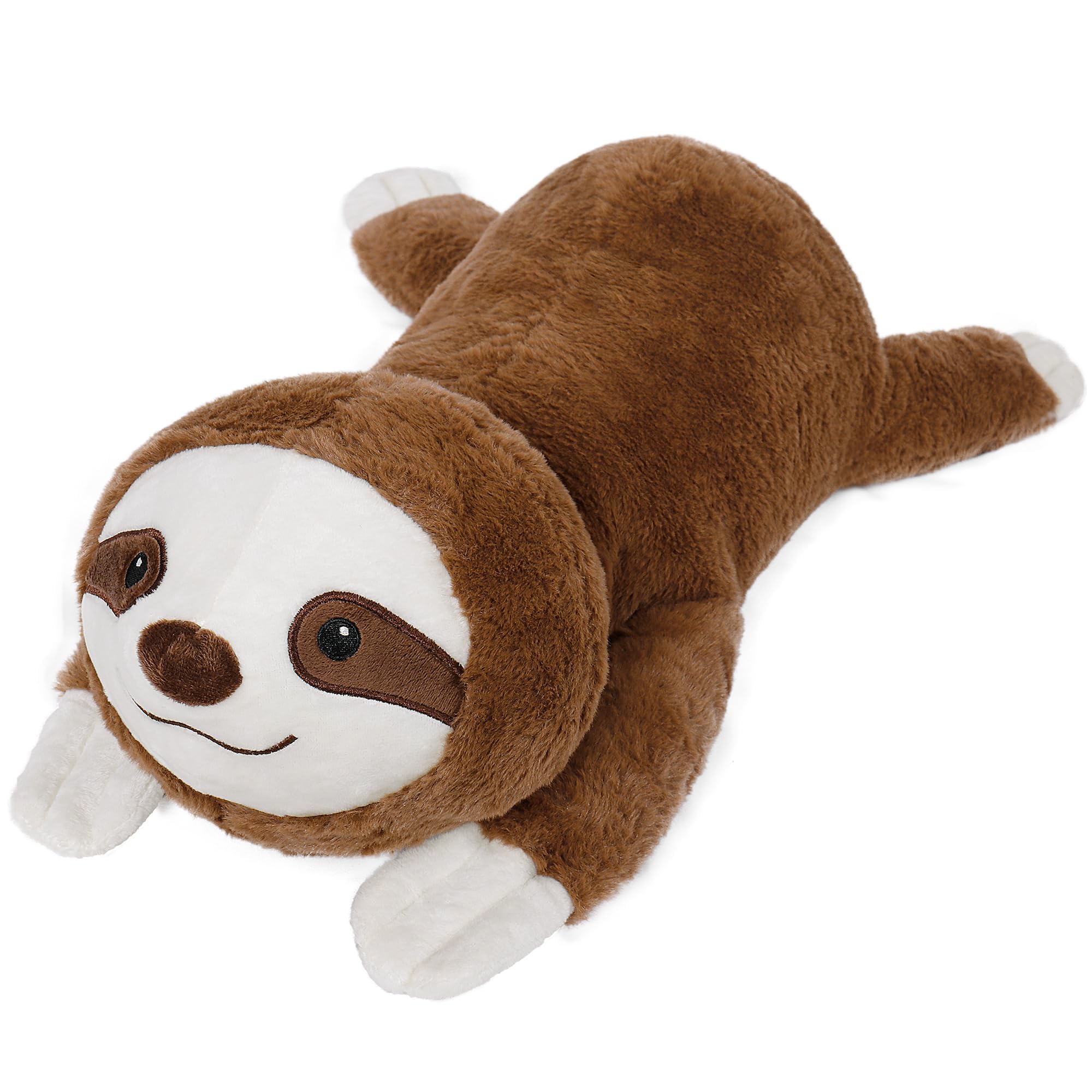 5lbs Weighted Stuffed Animals, 24in Big Sloth Plush Weighted Stuffed Animal