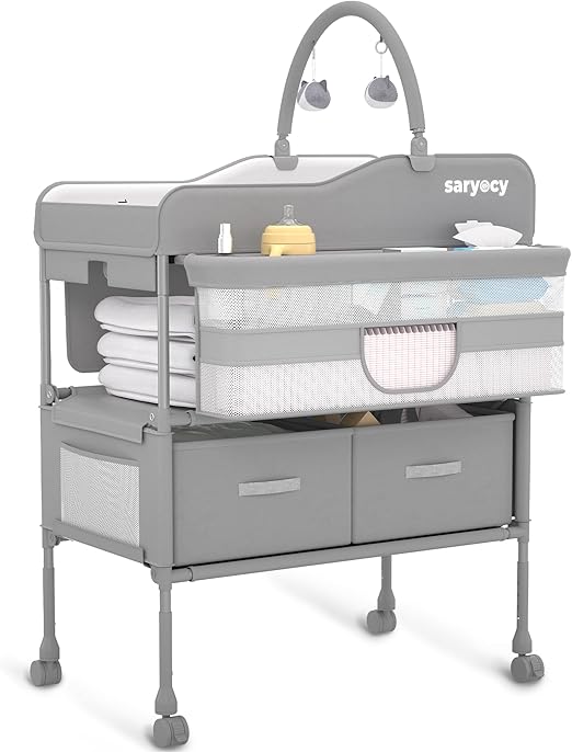 Baby Changing Table, Versatile Folding Changing Table