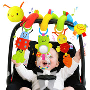 Spiral Car Seat Toys for Babies, 0-6 Months Carseat & Stroller Pram Separable Activity