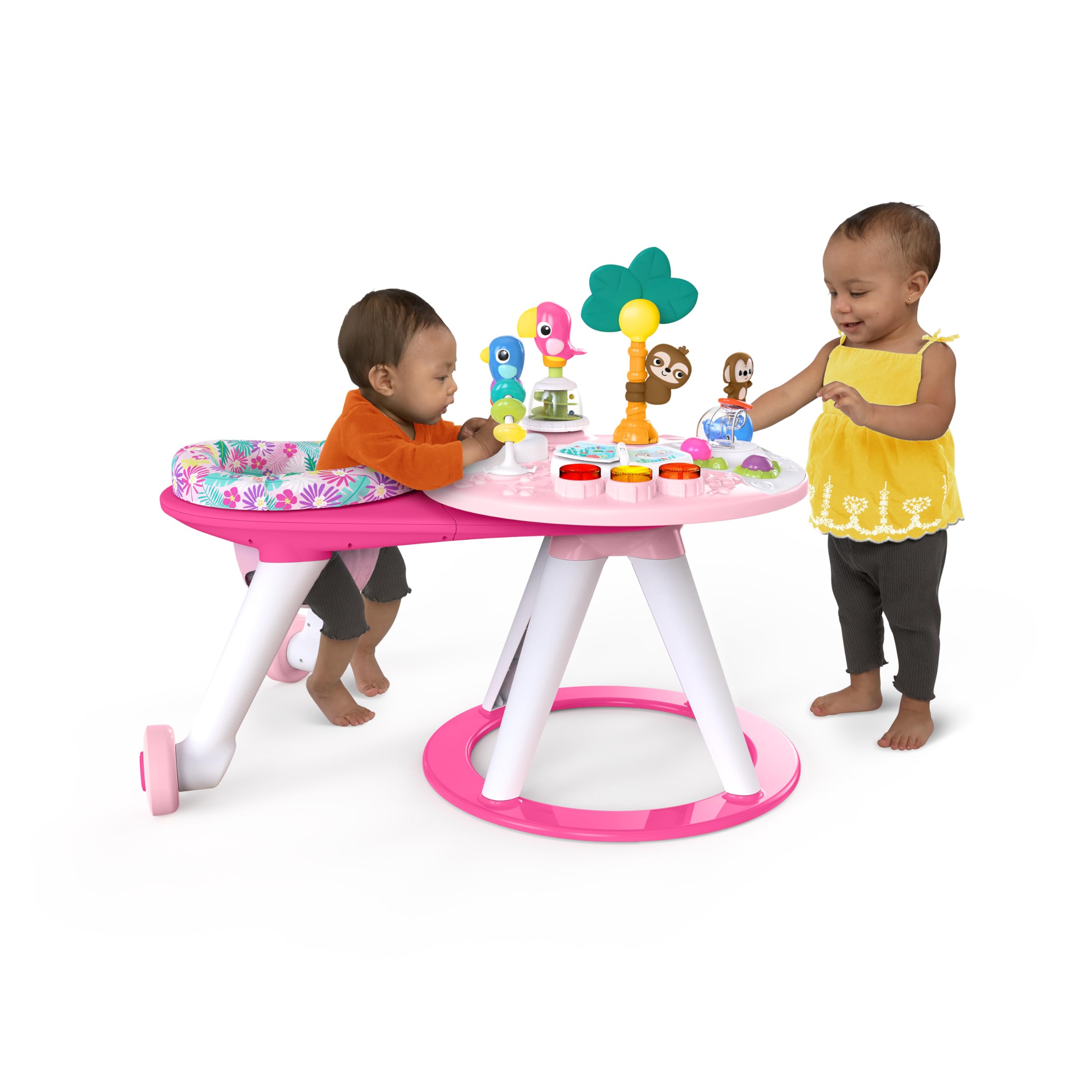Around We Go 2-in-1 Baby Walker, Discovery Activity Center and Table