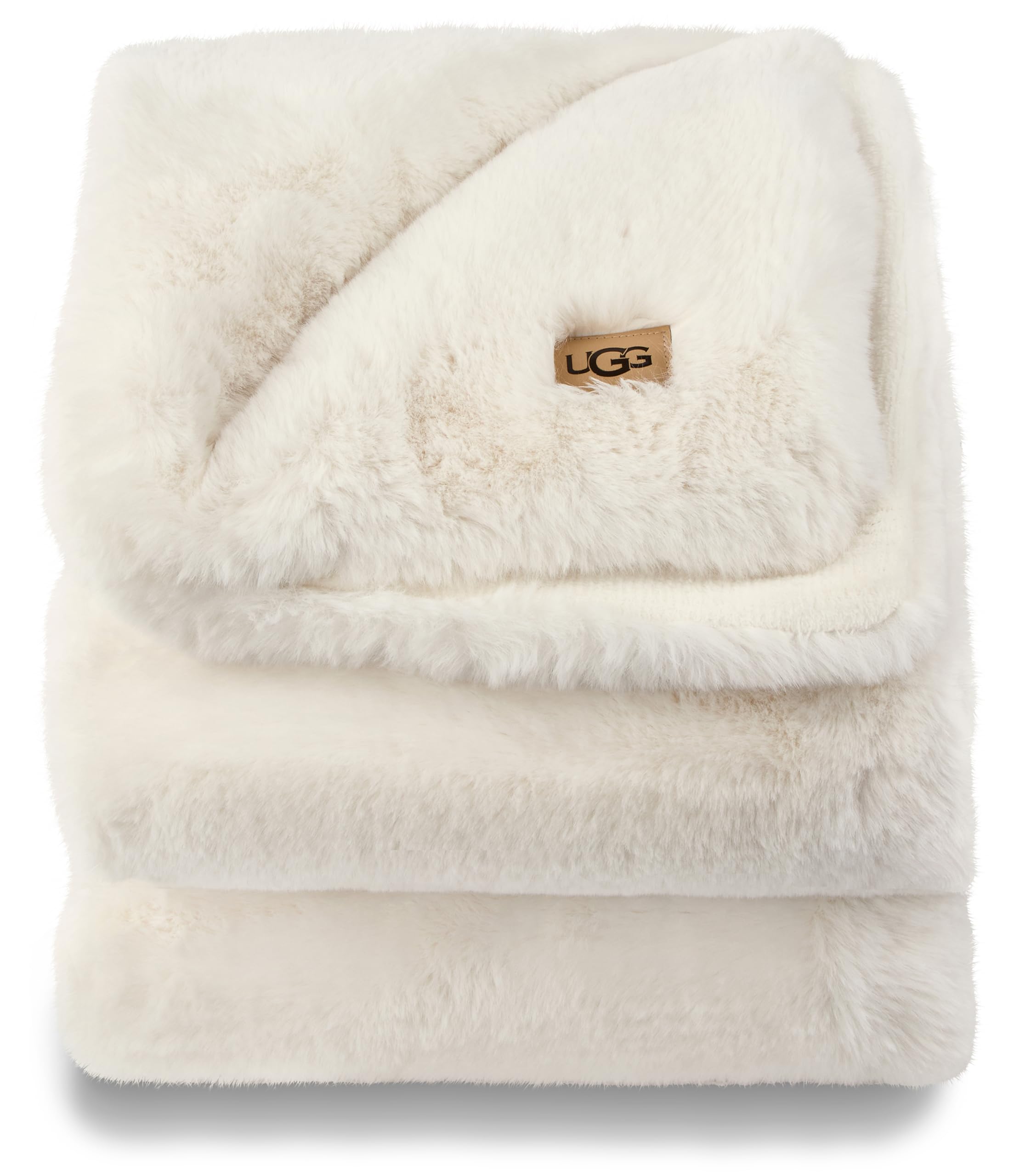 Euphoria Plush Faux Fur Throw Blanket Medium Weight Reversible Luxury Soft
