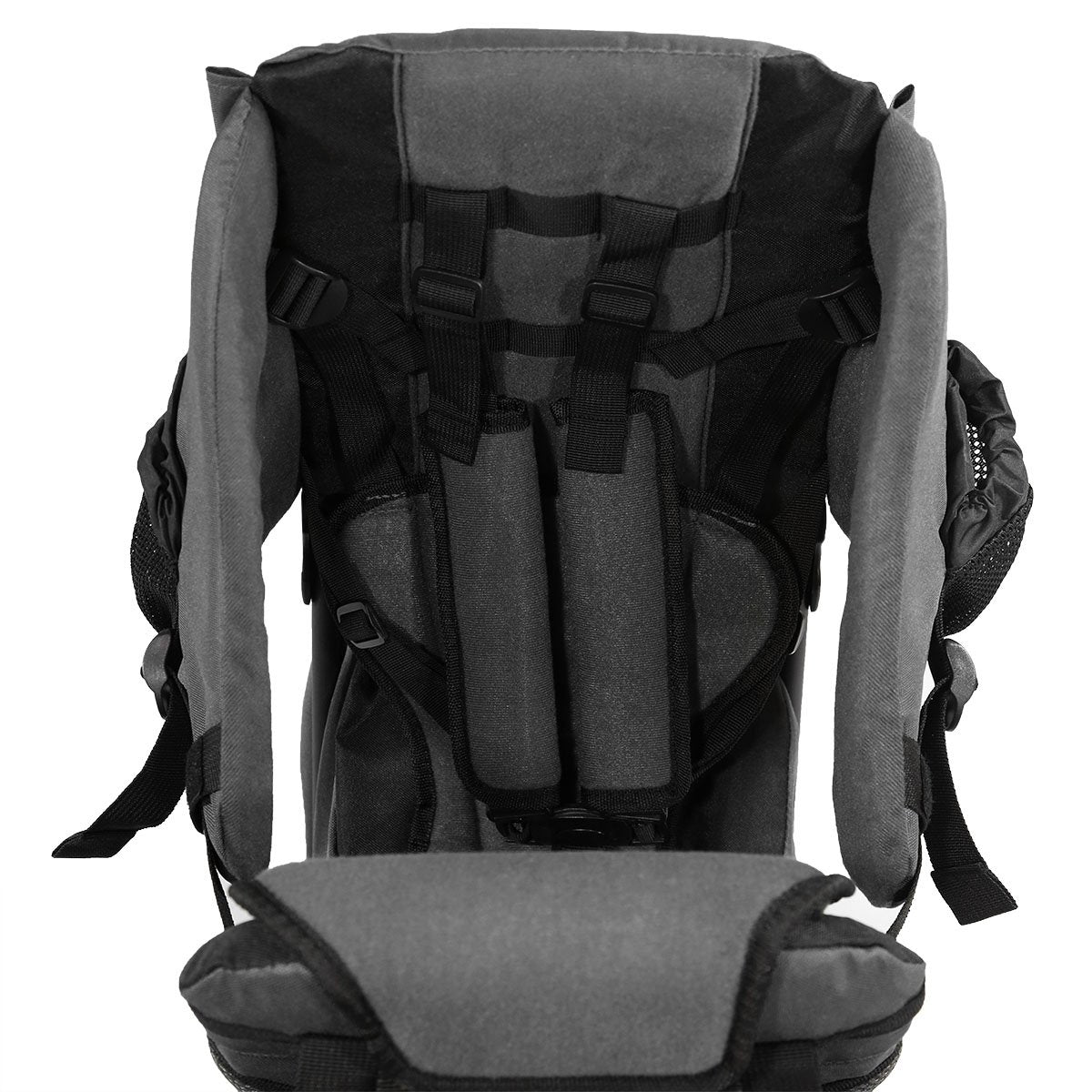 Cross Country Baby Backpack Carrier, Grey, Toddler Hiking Backpack with Comfortable Seat