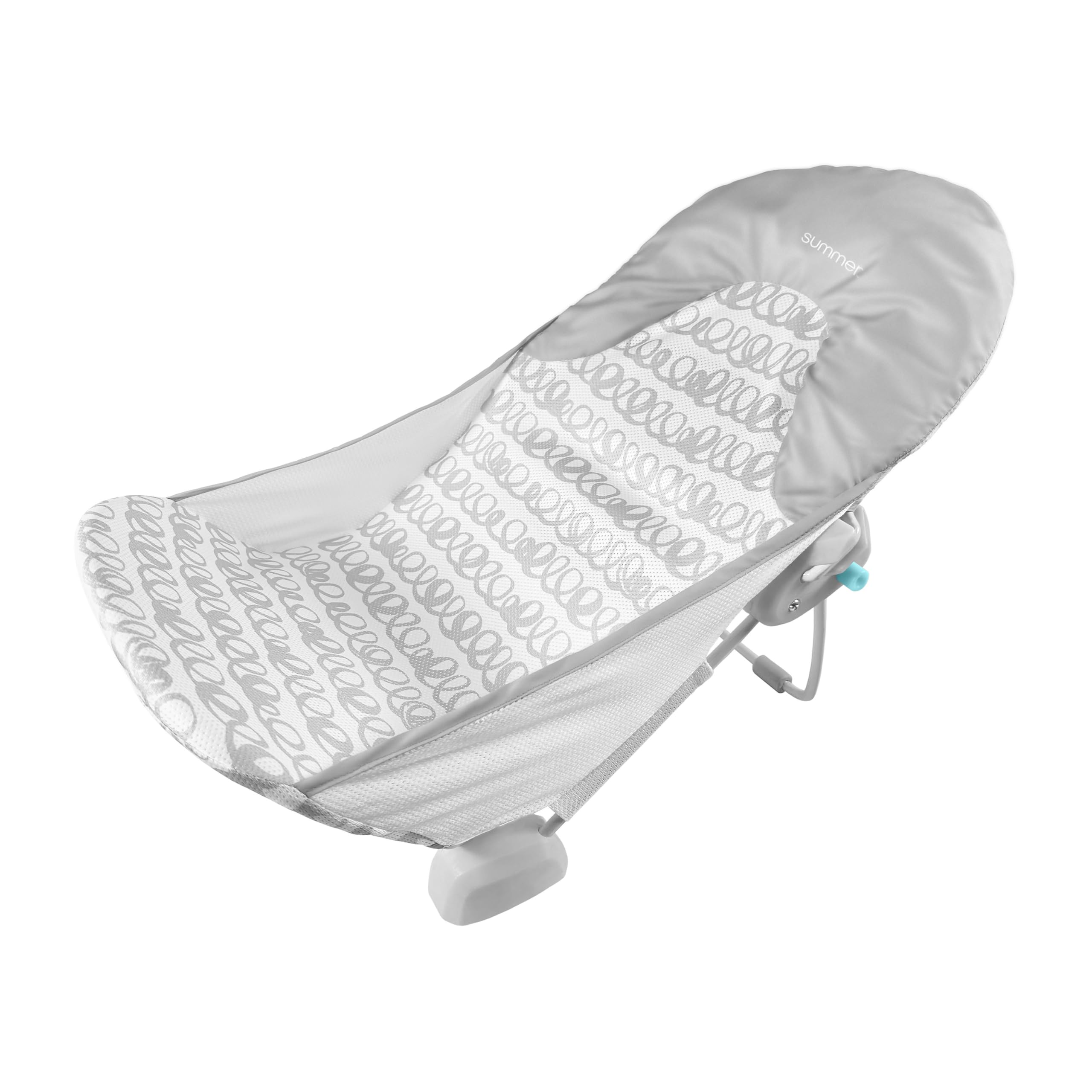 2-Position Foldable Baby Bath Seat with Mesh Sling