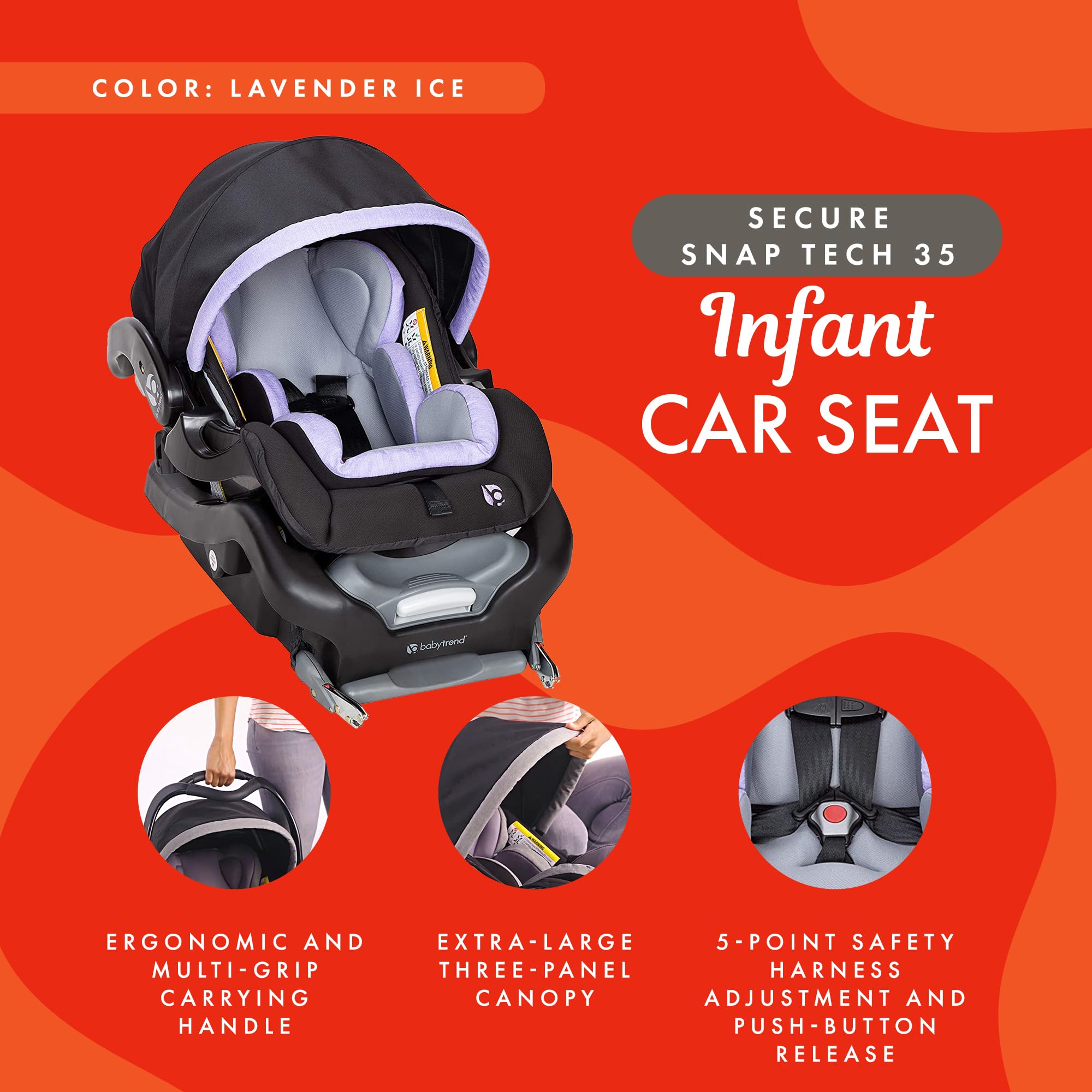 Secure Snap Tech 35 Infant Car Seat with Base