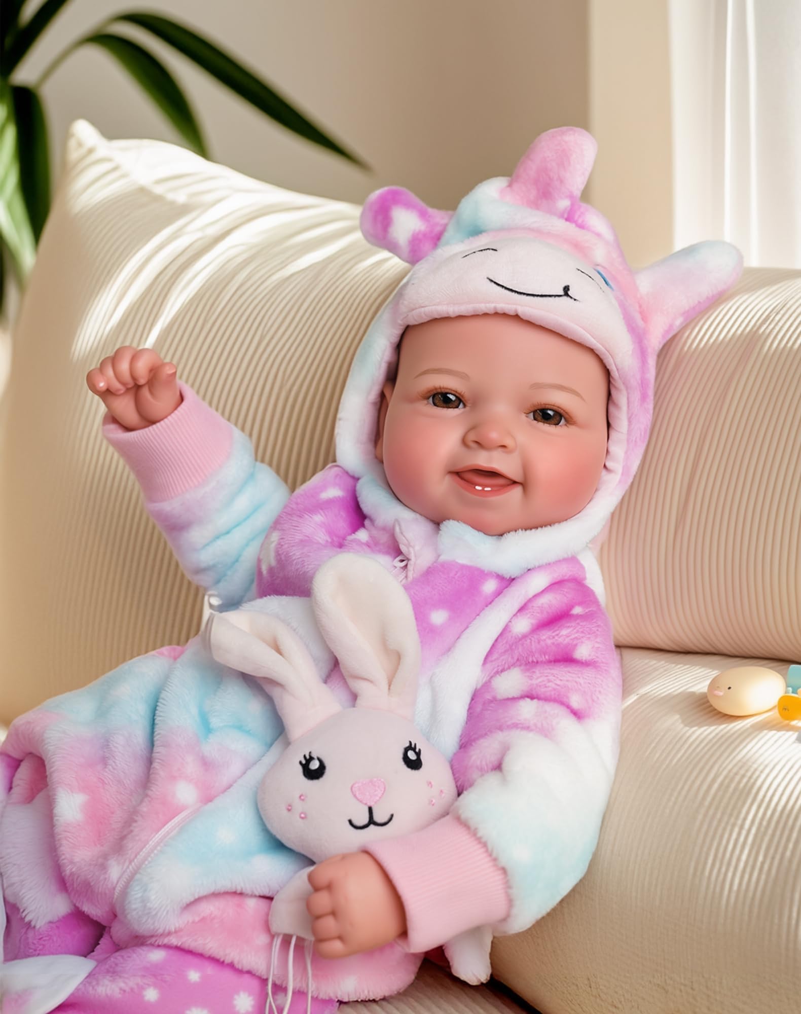 Baby Dolls, 17inch Large Realistic Cute Soft Body Baby Doll Real Life Baby Dolls