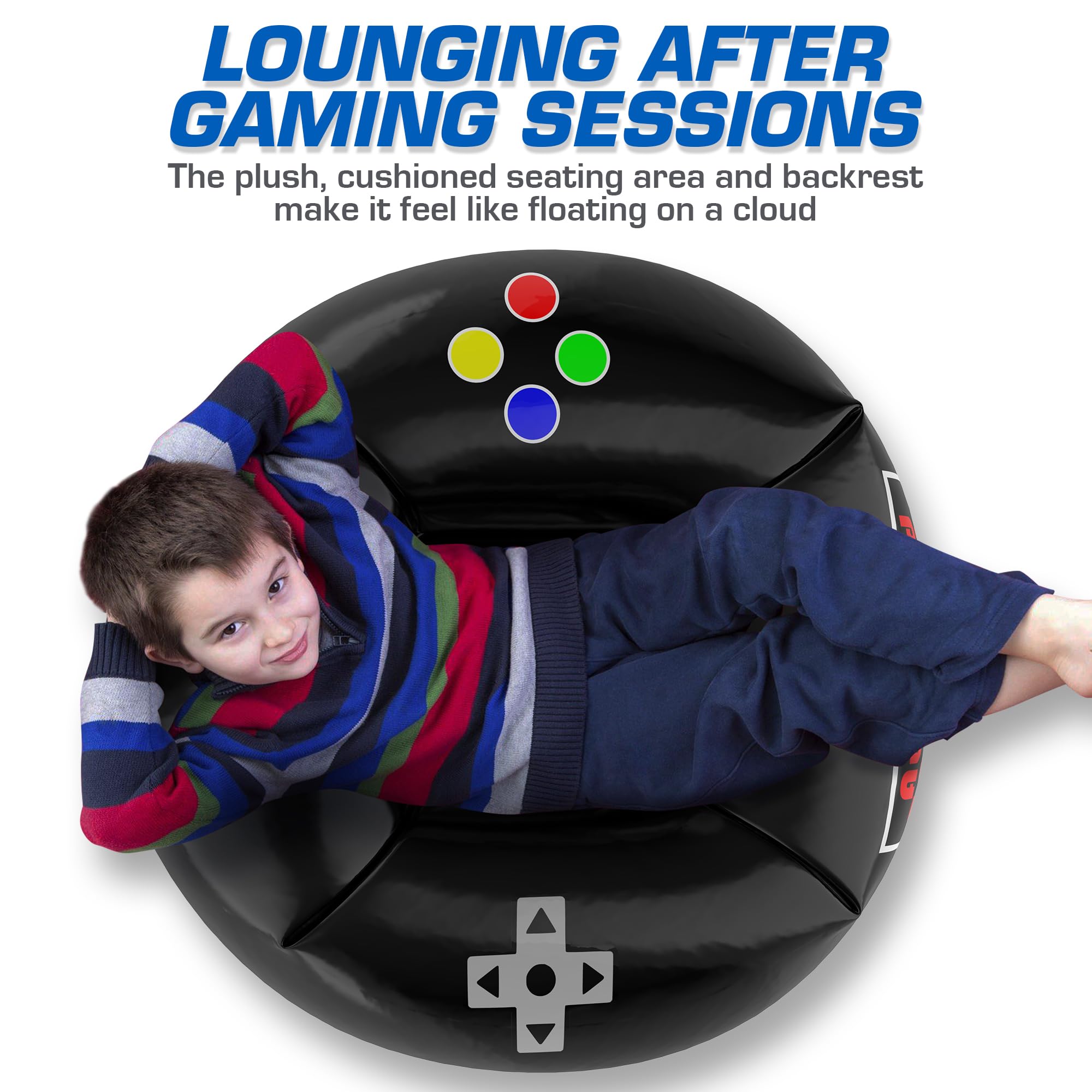Inflatable Gaming Chair for Kids 8-12