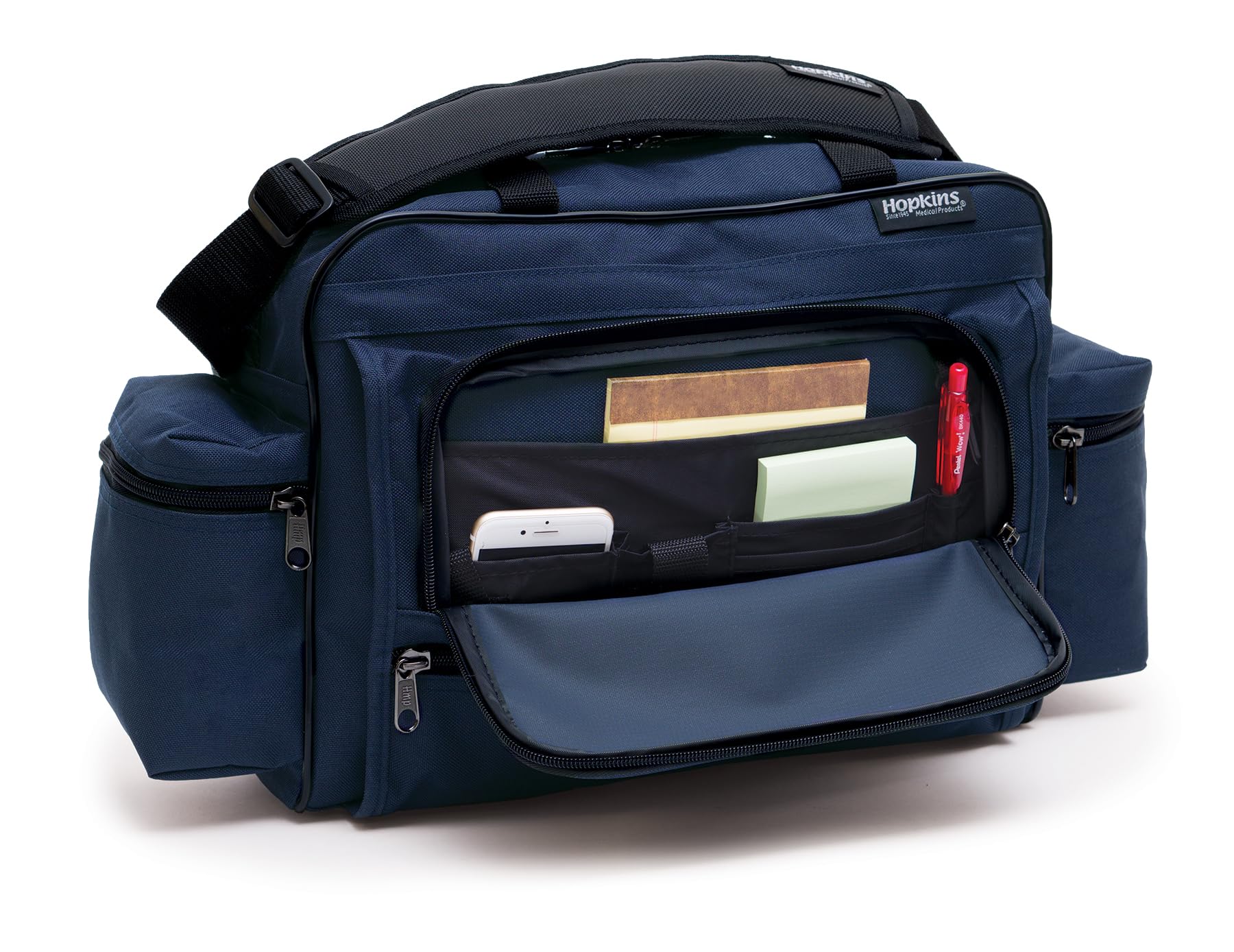 Bag Lightweight Professional Nursing Bag, 15 inches x 5 inches x 11 inches, Navy