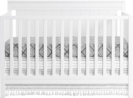 Lazio 4-in-1 Convertible Crib, Dove Gray, GreenGuard