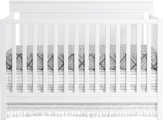 Lazio 4-in-1 Convertible Crib, Dove Gray, GreenGuard Gold Certified