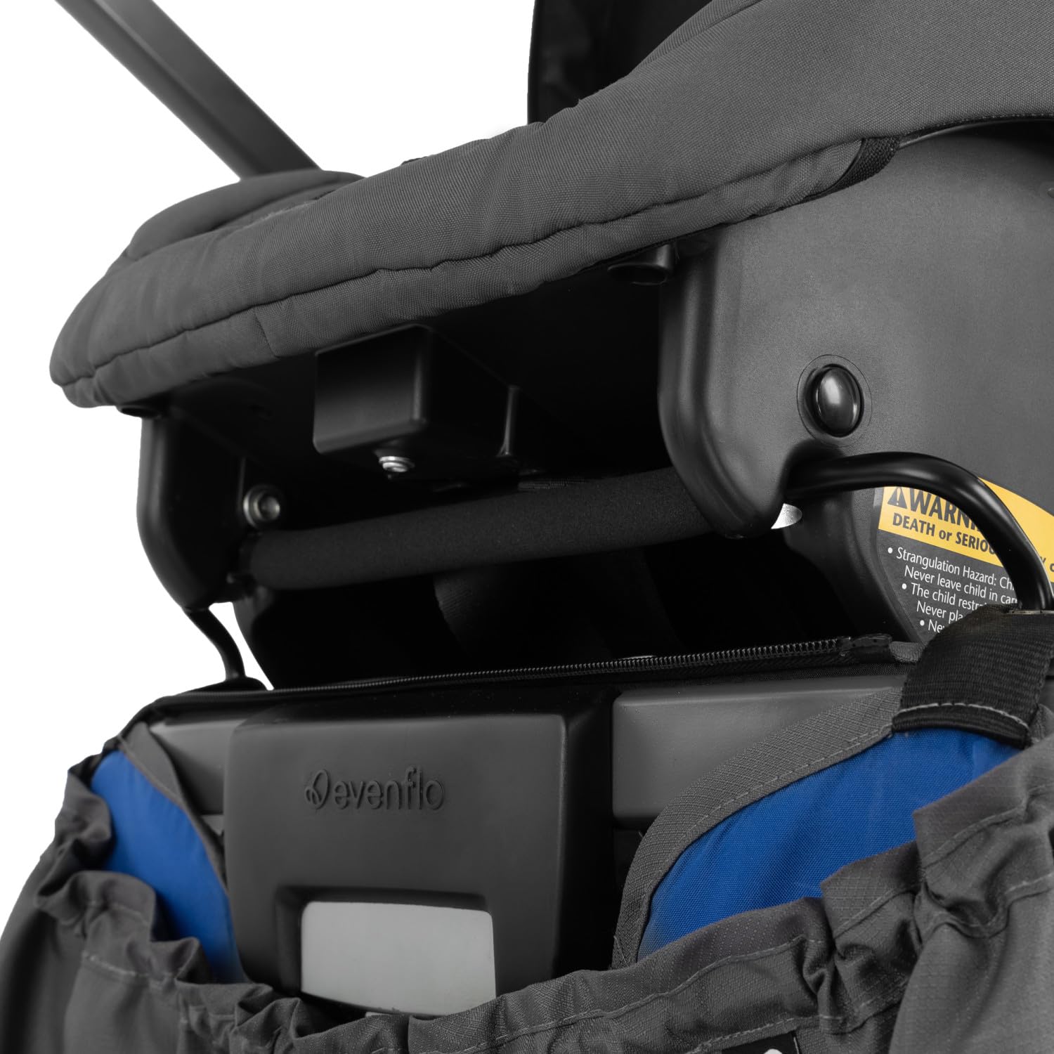 Evenflo Shyft Rideshare All-Terrain Performance Stroller Wagon (Electric Blue)