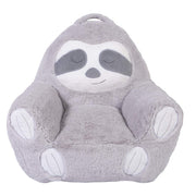 Sloth Toddler Plush Character Kids Chair Comfy Pillow Chair for Boys and Girls